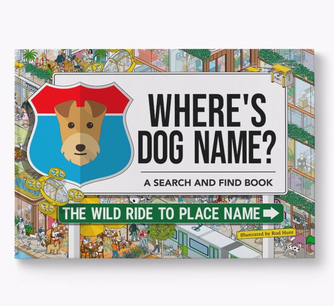 Personalised Lakeland Terrier Book: Where's Dog Name? Volume 3